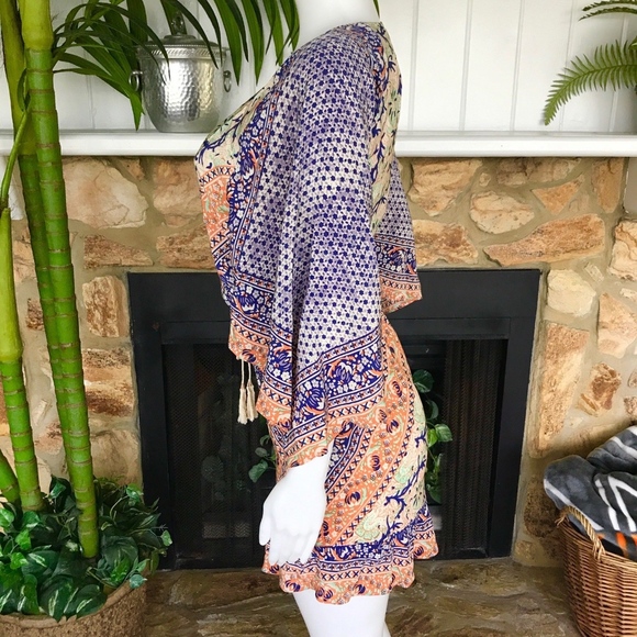 Twelfth Street by Cynthia Vincent Boho Dress Sz P - Picture 2 of 5